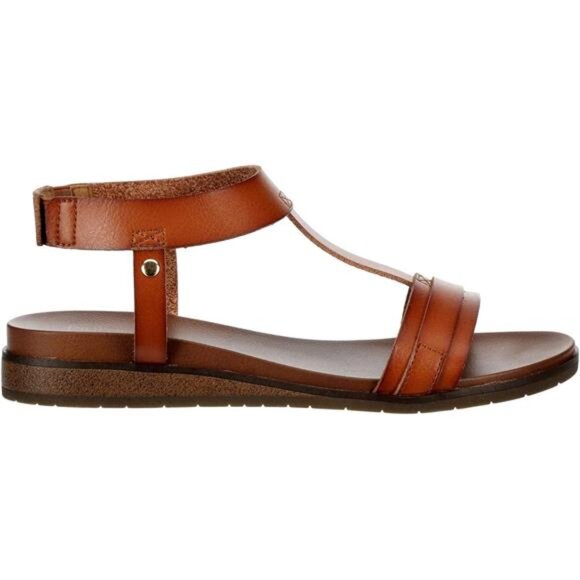 Olivia - Women's Casual Comfort Slip-On Flat Slide Sandal - Picture 2 of 14